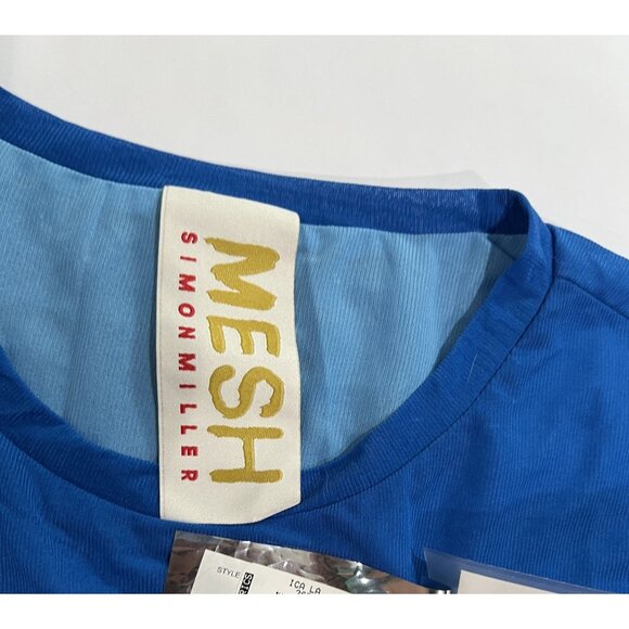 MESH Simon Miller Gamma Mesh Top in Blue Blue - Picture 4 of 4